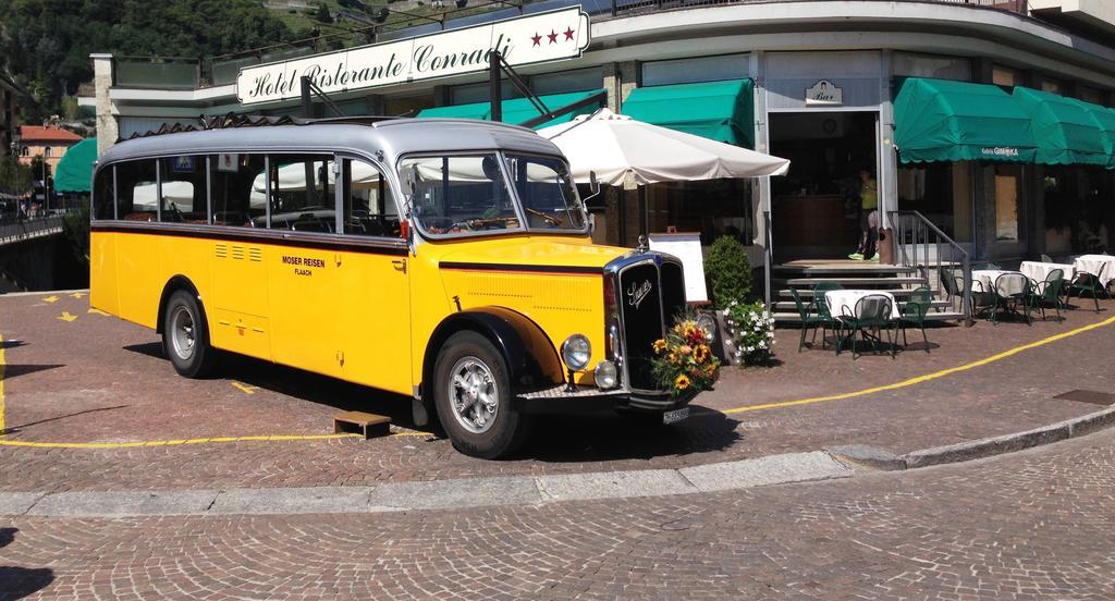 Hotel Conradi Chiavenna Dış mekan fotoğraf