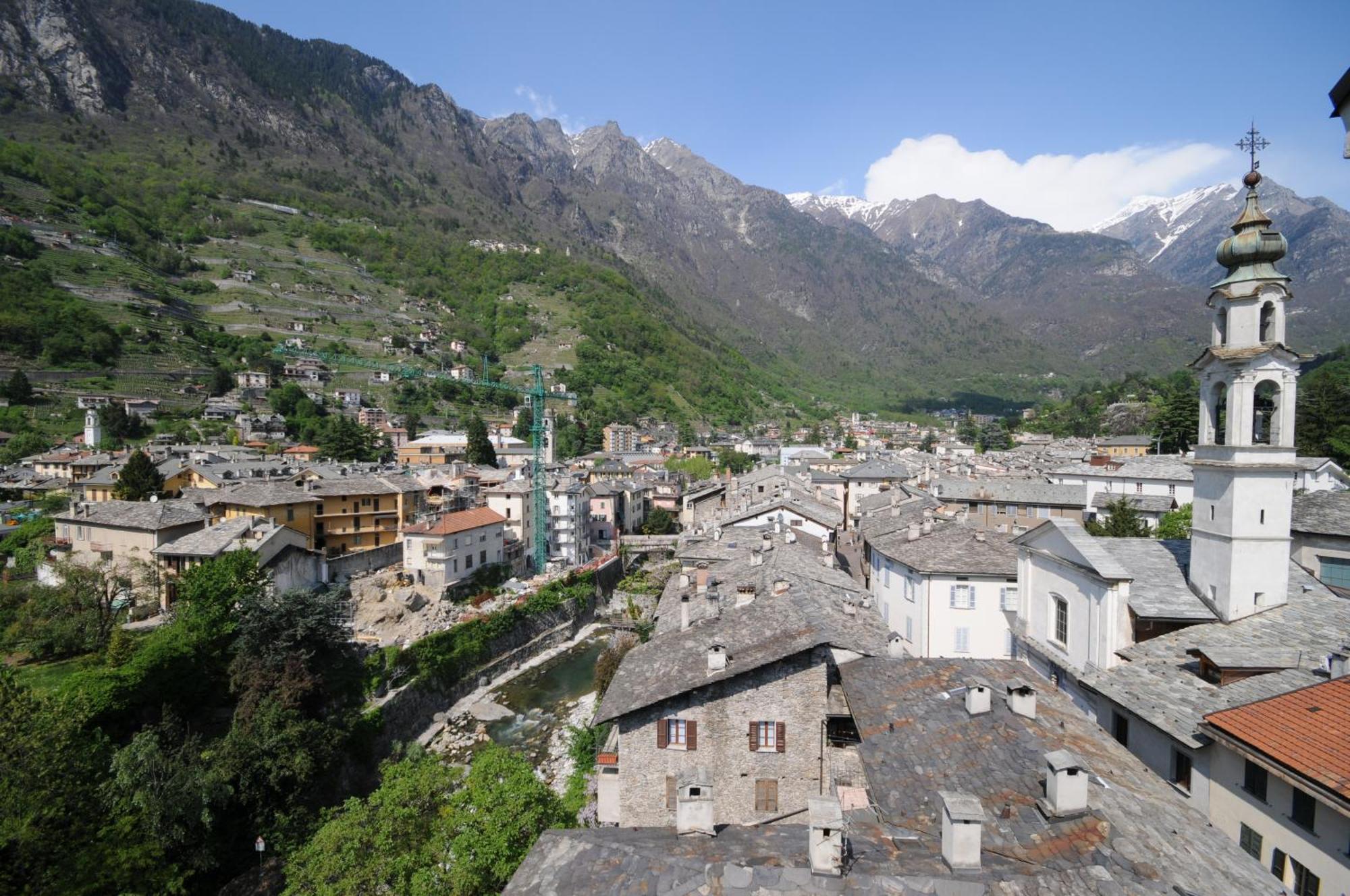 Hotel Conradi Chiavenna Dış mekan fotoğraf