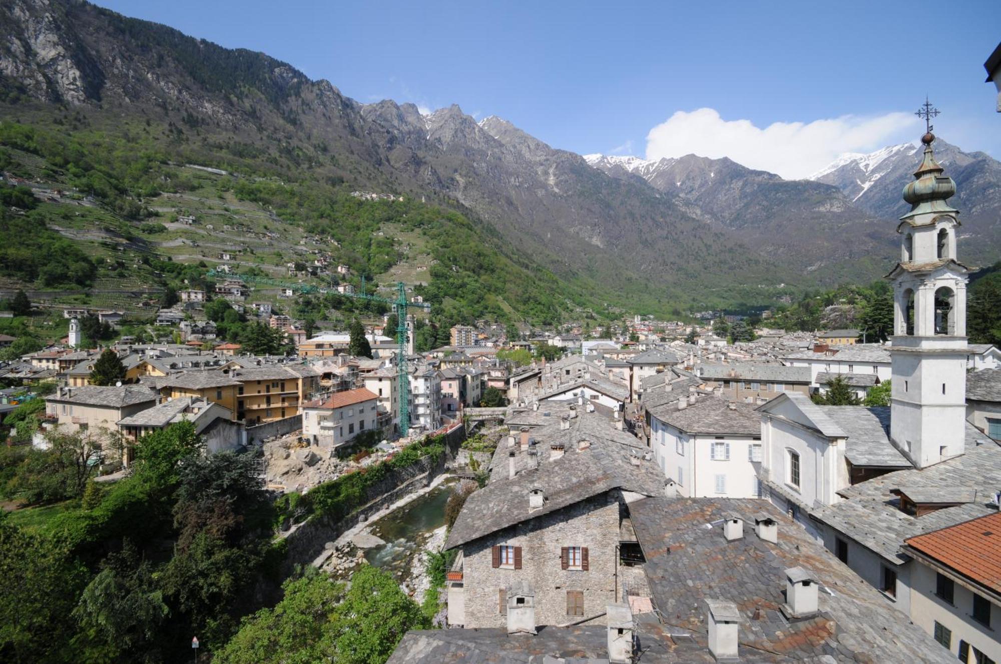 Hotel Conradi Chiavenna Dış mekan fotoğraf