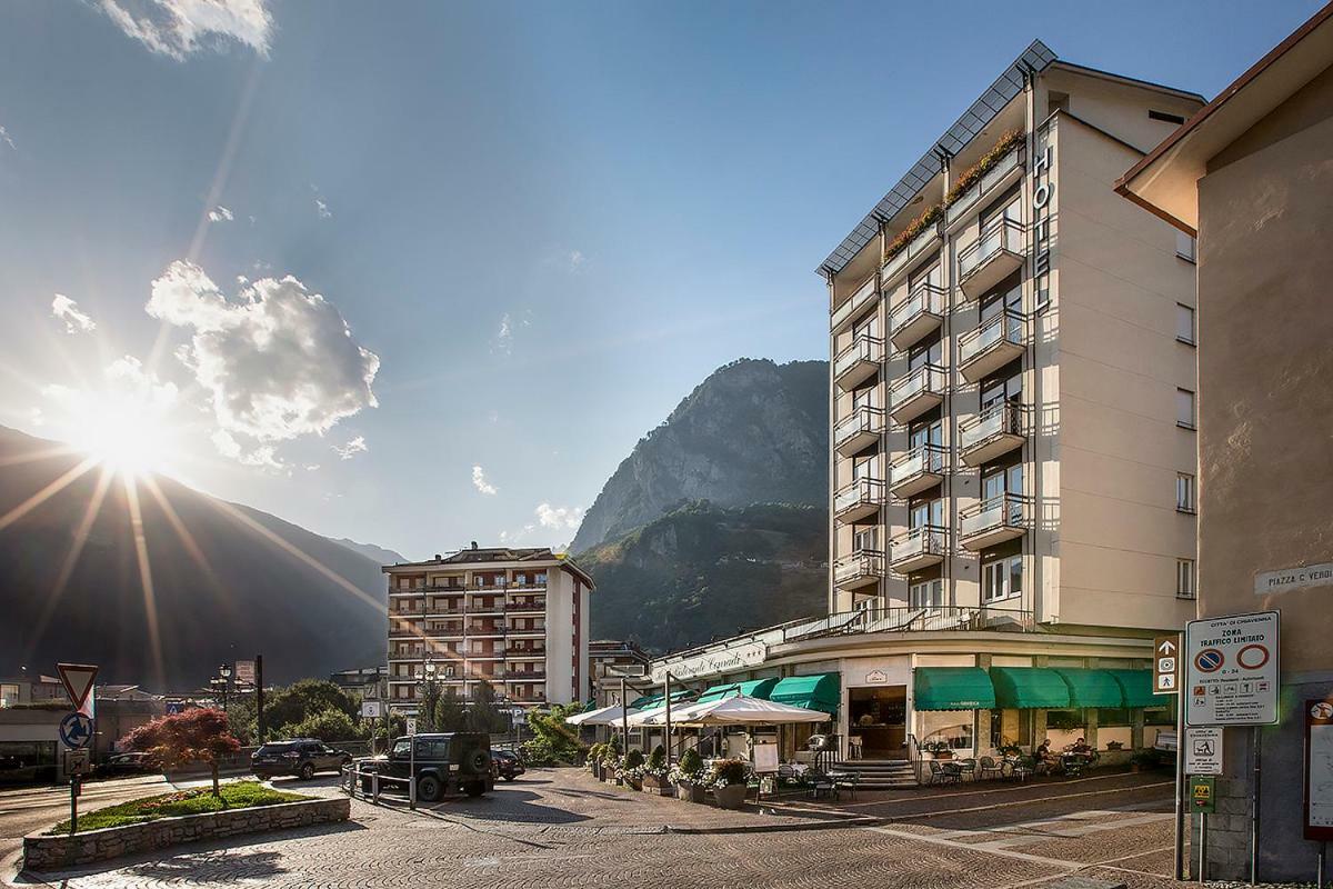 Hotel Conradi Chiavenna Dış mekan fotoğraf